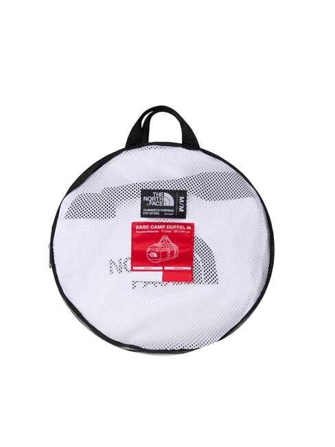 BASE CAMP M Backpack bag tnf white/tnf black/ele - Duffle bags