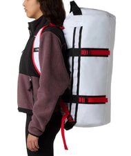 THE NORTH FACE BASE CAMP M Backpack bag tnf white/tnf black/ele - Duffle bags - 5