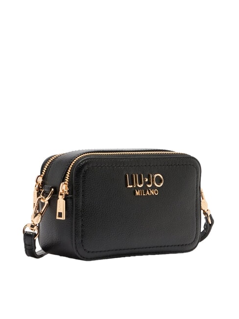 RIDHI Small 2-zip camera case bag BLACK - Women’s Bags