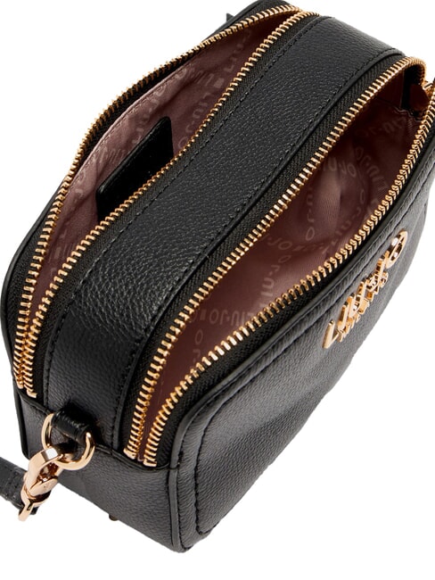 RIDHI Small 2-zip camera case bag BLACK - Women’s Bags