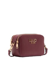 LIUJO RIDHI Small 2-zip camera case bag red wine - Women’s Bags - 2
