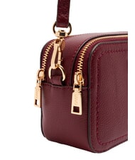 LIUJO RIDHI Small 2-zip camera case bag red wine - Women’s Bags - 4