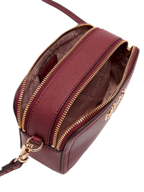 RIDHI Small 2-zip camera case bag red wine - Women’s Bags
