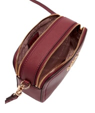 LIUJO RIDHI Small 2-zip camera case bag red wine - Women’s Bags - 6