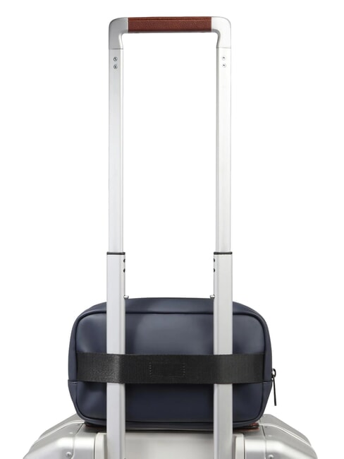 CORNER SPECIALE GOMMATO Water-repellent beauty case blue - Beauty Case