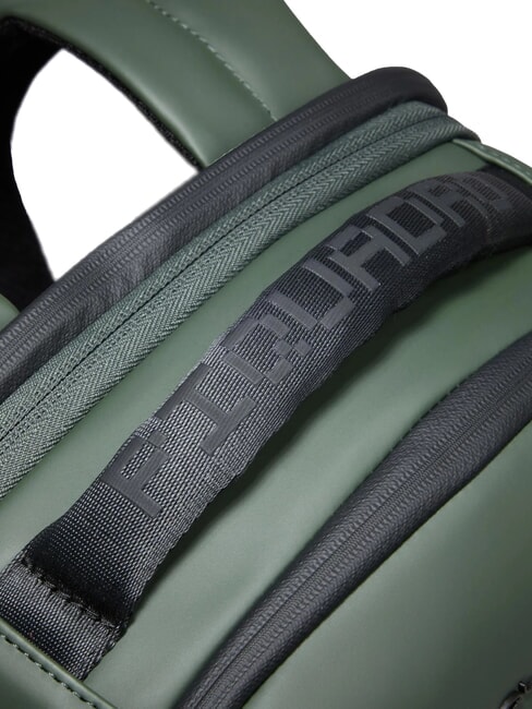 CORNER SPECIALE GOMMATO  14" laptop backpack, expandable GREEN - Laptop backpacks