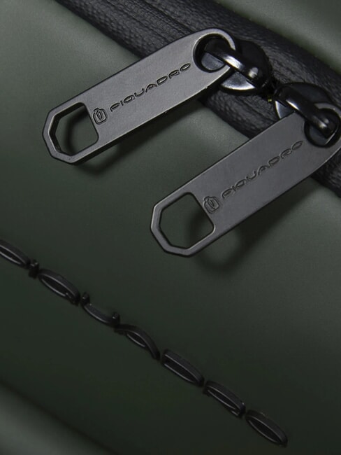 CORNER SPECIALE GOMMATO  14" laptop backpack, expandable GREEN - Laptop backpacks