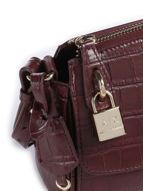 JANE CROCO Crocodile print shoulder bag groove - Women’s Bags