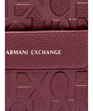 ARMANI EXCHANGE LIZ PEBBLE Camera bag with embossed logo groove - Women’s Bags - 3