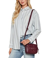 ARMANI EXCHANGE LIZ PEBBLE Camera bag with embossed logo groove - Women’s Bags - 6