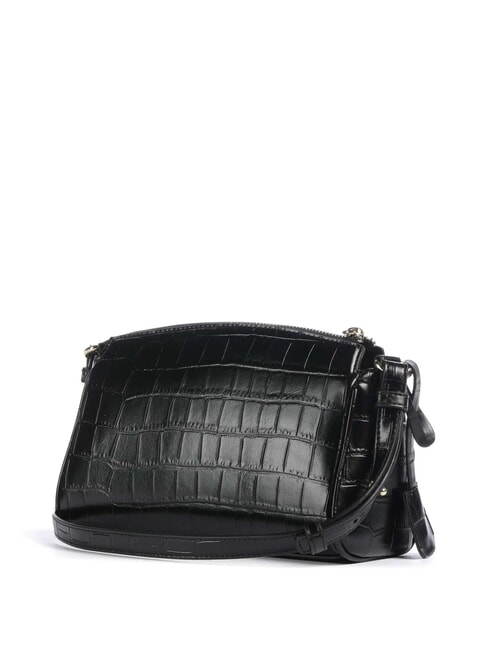 JANE CROCO Crocodile print shoulder bag black - Women&rsquo;s Bags