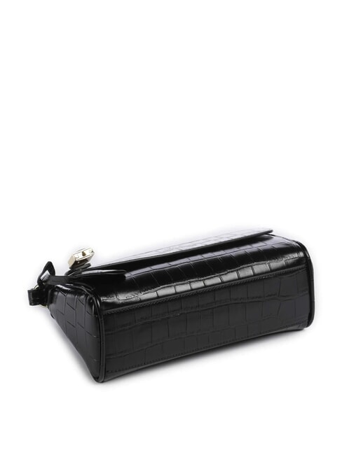 JANE CROCO Crocodile print shoulder bag black - Women&rsquo;s Bags