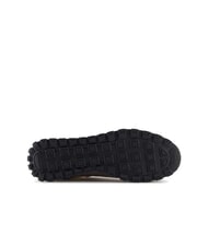 ARMANI EXCHANGE DROP MICROSUEDE Sneakers with side logo brown bass + off-white - Women&rsquo;s shoes - 6
