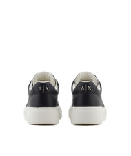 ARMANI EXCHANGE KURT MINI-TUMBLED Sneakers with high soles black - Women&rsquo;s shoes - 5
