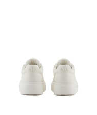 ARMANI EXCHANGE KURT MINI-TUMBLED Sneakers with high soles off-white - Women’s shoes - 5