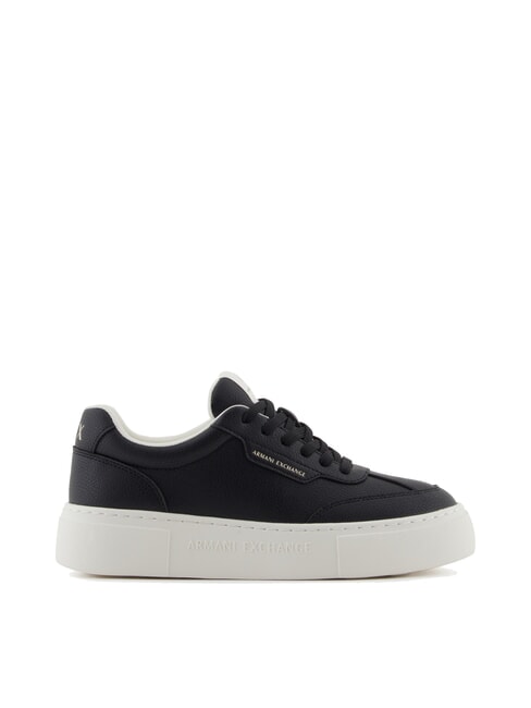 KURT MINI-TUMBLED Sneakers with high soles black - Women’s shoes