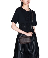 ARMANI EXCHANGE SUSIE SOFT Mini Shoulder Bag hot fudge - Women’s Bags - 5