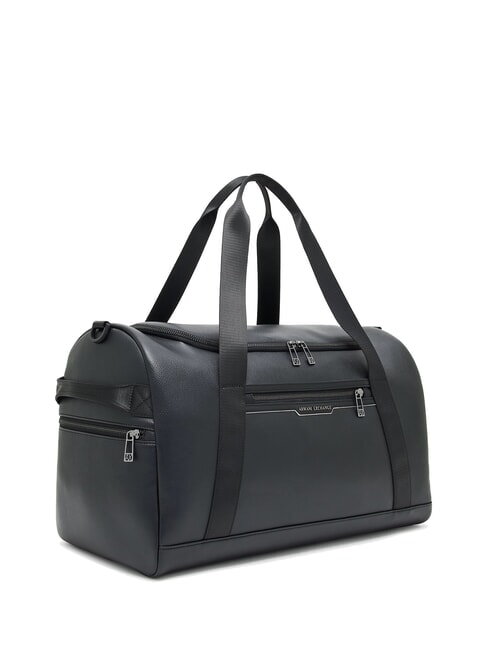 CEDRIC Large duffel bag with shoulder strap black/black - Duffle bags