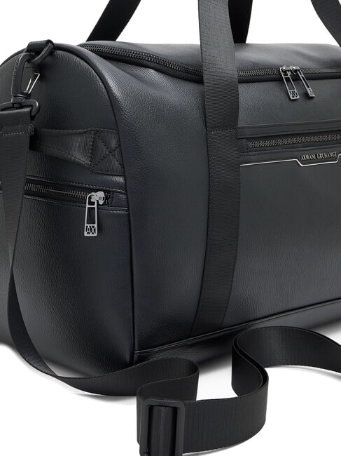 CEDRIC Large duffel bag with shoulder strap black/black - Duffle bags