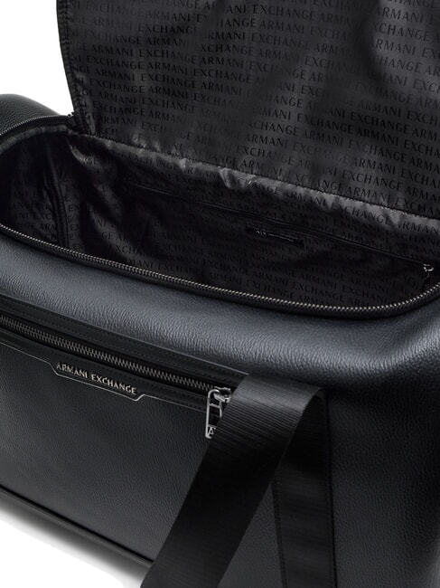CEDRIC Large duffel bag with shoulder strap black/black - Duffle bags