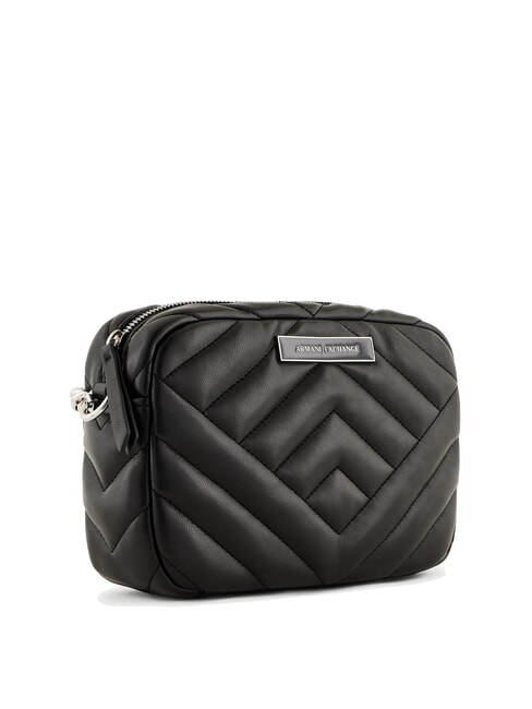 VICTORIA Quilted camera case bag Black - Women’s Bags