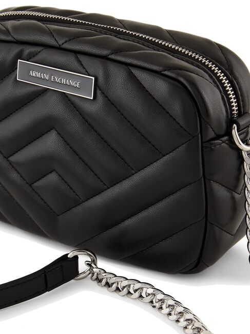 VICTORIA Quilted camera case bag Black - Women’s Bags