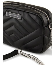 ARMANI EXCHANGE VICTORIA Quilted camera case bag Black - Women’s Bags - 3