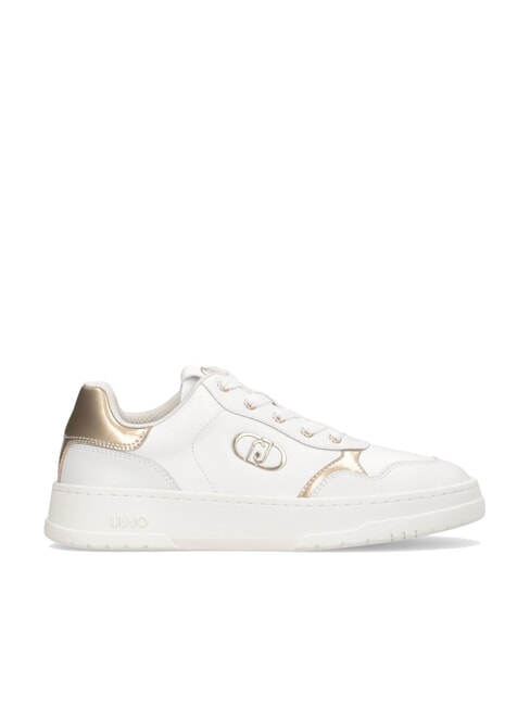 ME 03 Leather sneakers with logo white - Women’s shoes