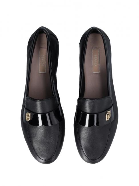 EMEL 05 Leather moccasins black - Women’s shoes