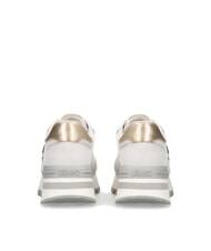 LIUJO AMAZING 25 Suede and mesh sneakers off white/light gold - Women&rsquo;s shoes - 7