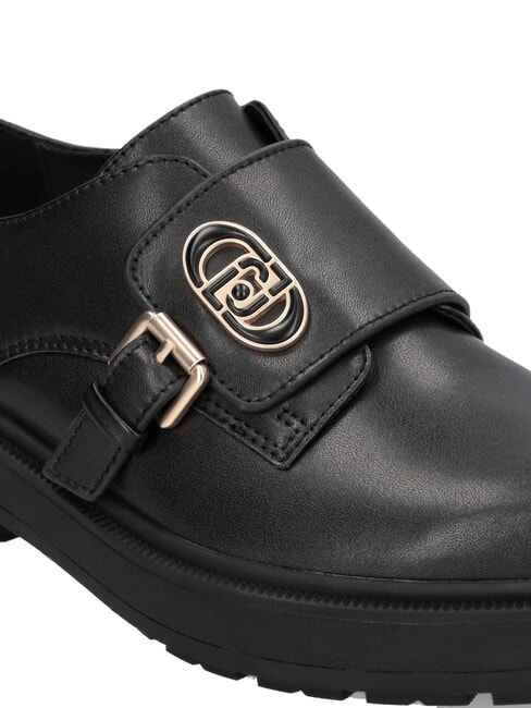 LONDON 01 Leather shoes with buckle black - Women&rsquo;s shoes