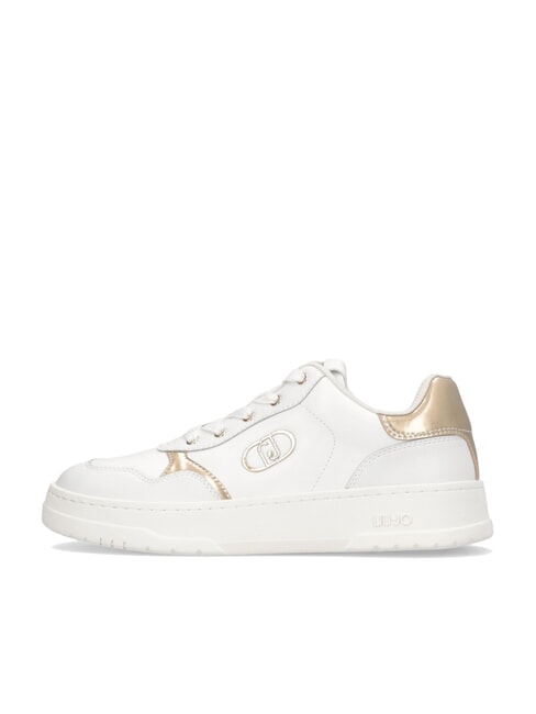 ME 03 Leather sneakers with logo white - Women’s shoes