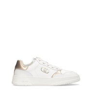 LIUJO ME 03 Leather sneakers with logo white - Women’s shoes - 3