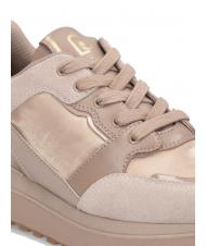 LIUJO MAXI WONDER 91 Platform sneakers with patent leather inserts neutral - Women&rsquo;s shoes - 5