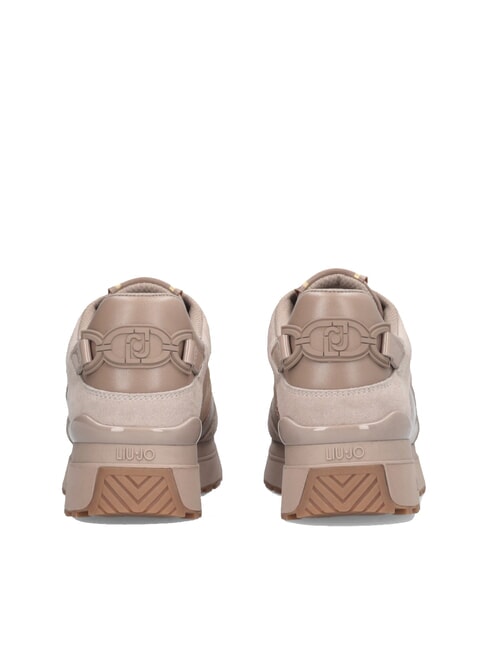 MAXI WONDER 91 Platform sneakers with patent leather inserts neutral - Women&rsquo;s shoes