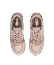 LIUJO MAXI WONDER 91 Platform sneakers with patent leather inserts neutral - Women&rsquo;s shoes - 4