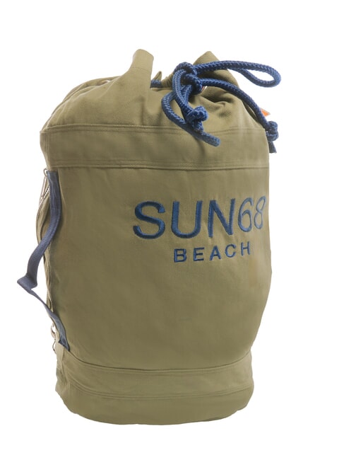 CABARDINE Cotton beach bag dark military - Women’s Bags