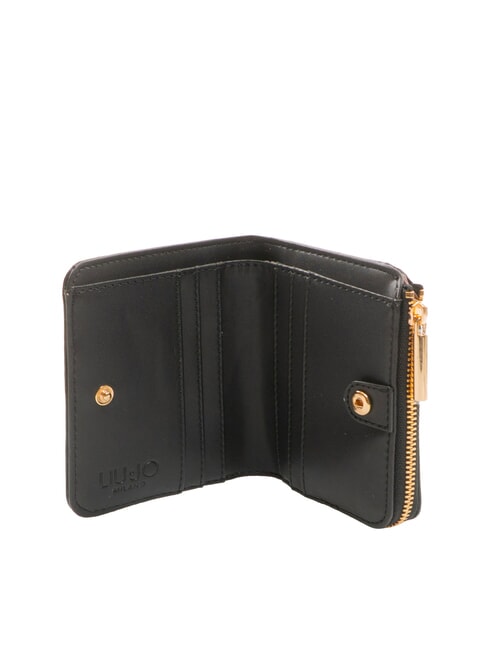 CALIWEN Mini card holder wallet BLACK - Women’s Wallets