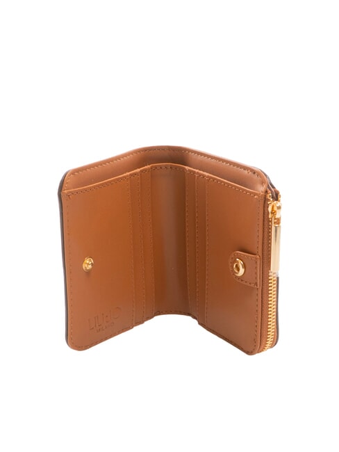 CALIWEN Mini card holder wallet gingerbread - Women’s Wallets