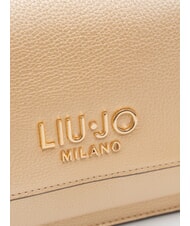 LIUJO CALIWEN Small shoulder bag with flap Light / Gold - Women&rsquo;s Bags - 3