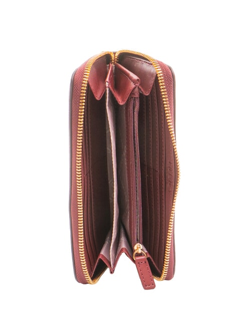 CALIWEN Large zip around wallet red wine - Women&rsquo;s Wallets