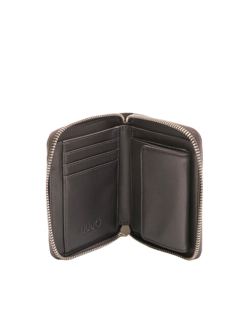 CALIWEN Medium zip-around wallet anthracite met. - Women’s Wallets