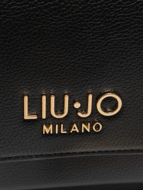 CALIWEN Small shoulder bag with flap BLACK - Women’s Bags