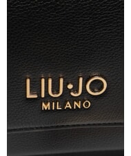 LIUJO CALIWEN Small shoulder bag with flap BLACK - Women’s Bags - 3