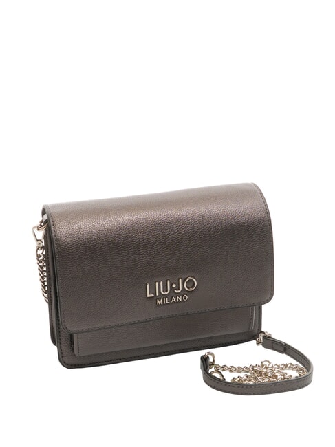 CALIWEN Small shoulder bag with flap anthracite met. - Women&rsquo;s Bags