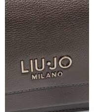 LIUJO CALIWEN Small shoulder bag with flap anthracite met. - Women&rsquo;s Bags - 3