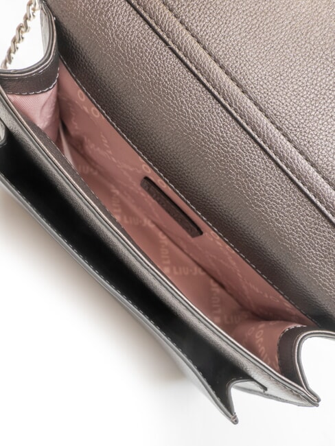 CALIWEN Small shoulder bag with flap anthracite met. - Women&rsquo;s Bags