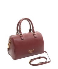 LIUJO EVRIM Studded trunk bag red wine - Women’s Bags - 2