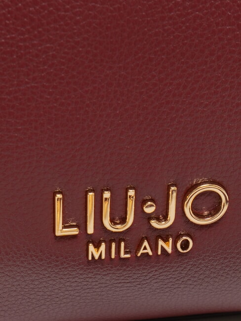 EVRIM Studded trunk bag red wine - Women’s Bags