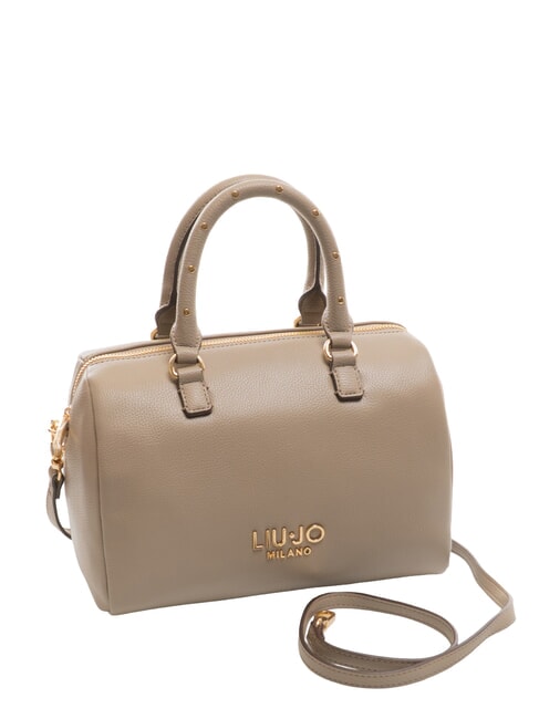 EVRIM Studded trunk bag desert taupe - Women’s Bags